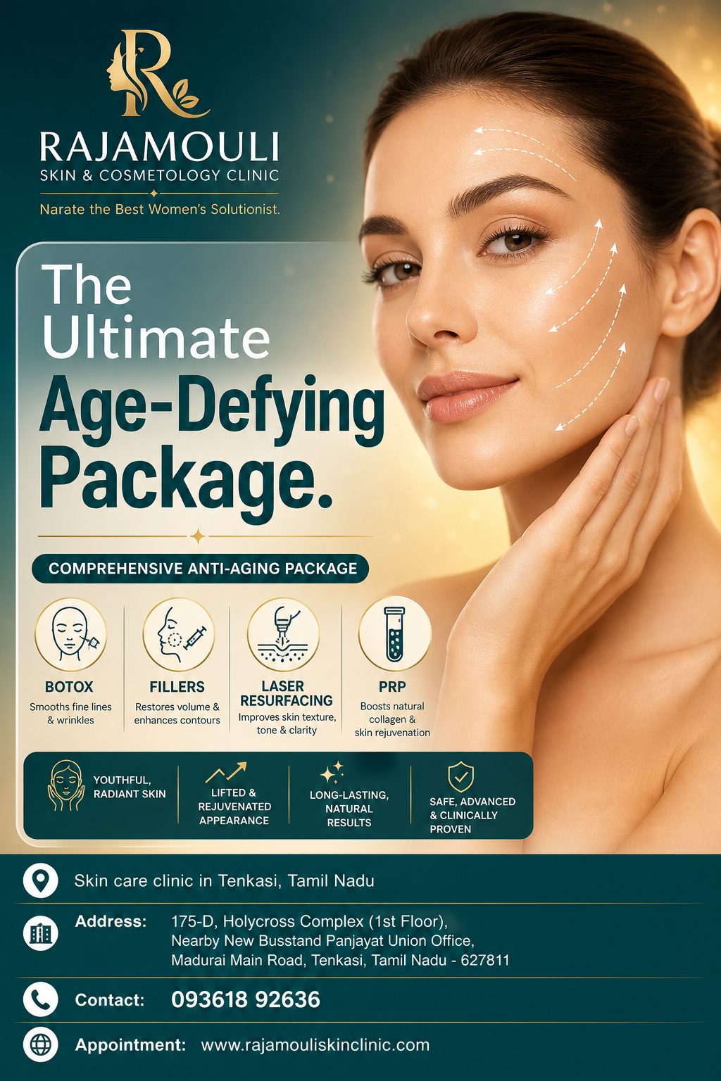 Rajamouli Clinic — Age-Defying Package Campaign